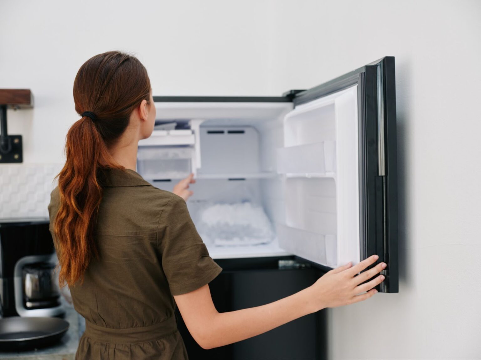 Ice Machine Discharge How to Clear a Clogged Ice Dispenser Chute in Your Refrigerator
