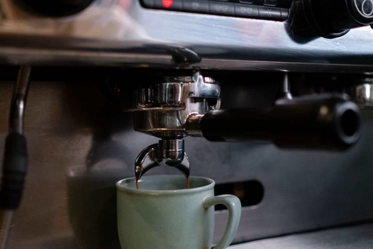 espresso machine grinder jammed