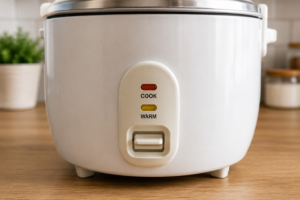 rice cooker button pops