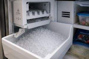 small ice cubes from ice maker
