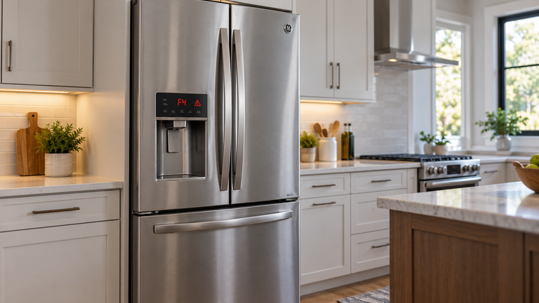 GE Refrigerator Error Code F4 Meaning and What It Does Not Prove