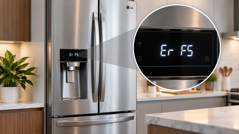 LG Refrigerator Er FS Error Code: Freezer Sensor Causes and Fixes