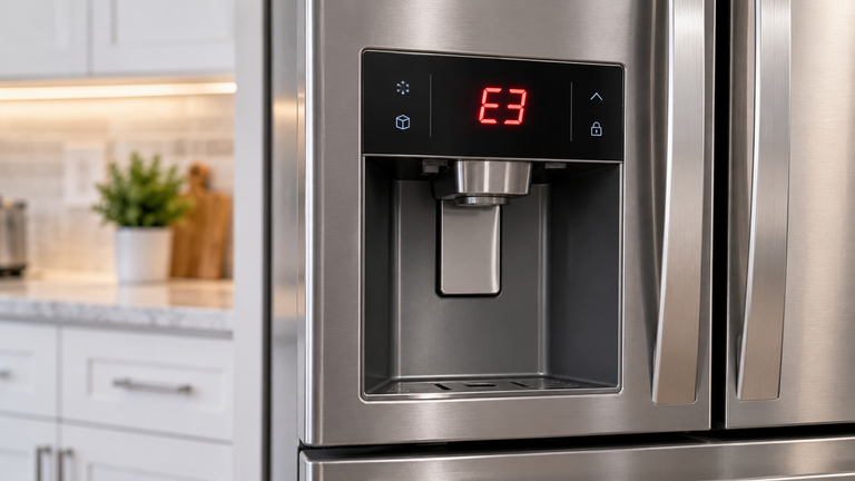 Bosch Refrigerator E3 Error Code: Sensor Causes, Reset, and Fixes