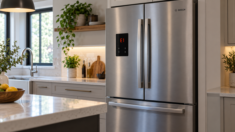 Bosch Refrigerator E1 Error Code: Temperature Sensor Causes and Fixes