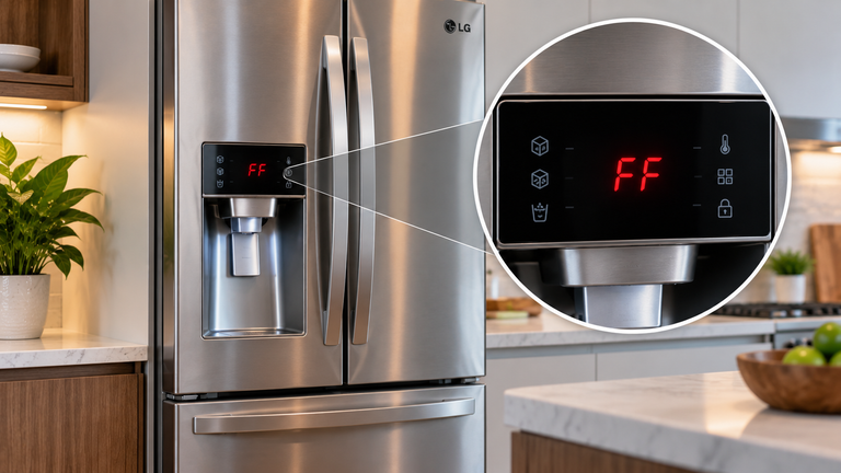 LG Refrigerator FF Error Code: Freezer Fan Causes and Fixes