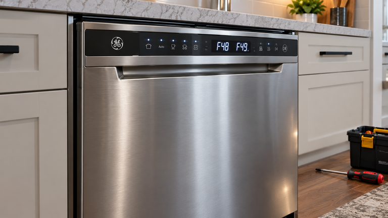 GE Dishwasher F48 F49 Error Codes: Turbidity Sensor Causes and Fixes