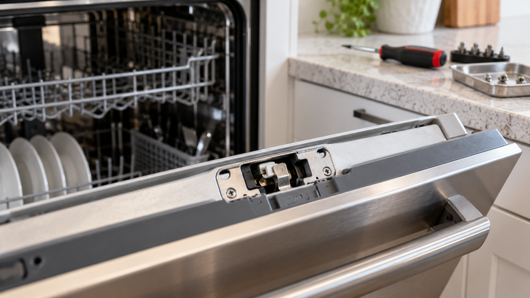 Dishwasher Door Latch Not Working: Causes, Switch Test, and Fix